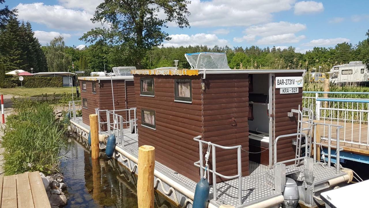Hausboot Krakow Am See Forelle 1 Und 2 外观 照片