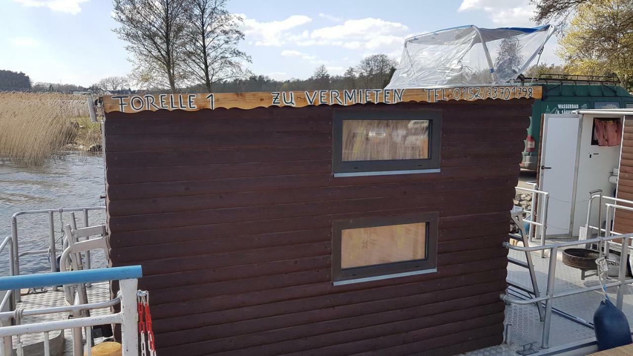 Hausboot Krakow Am See Forelle 1 Und 2 外观 照片